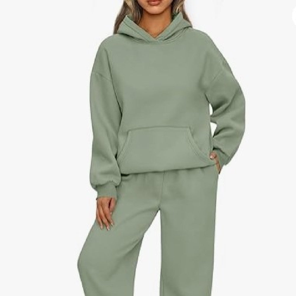Ann – Women's Two-piece Casual Hoodie Sportswear Trousers Suit