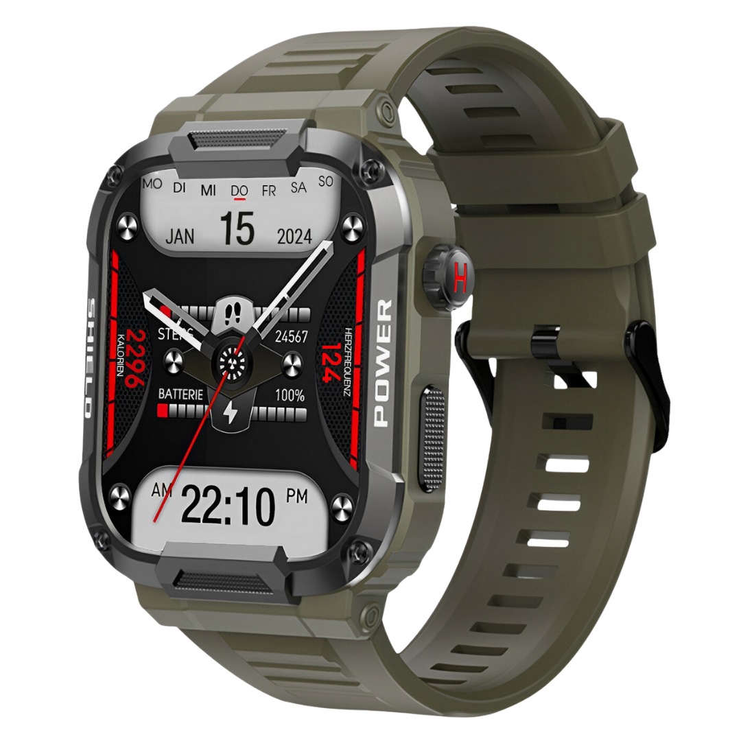 Tristan – Men's Rugged Military Grade Smartwatch