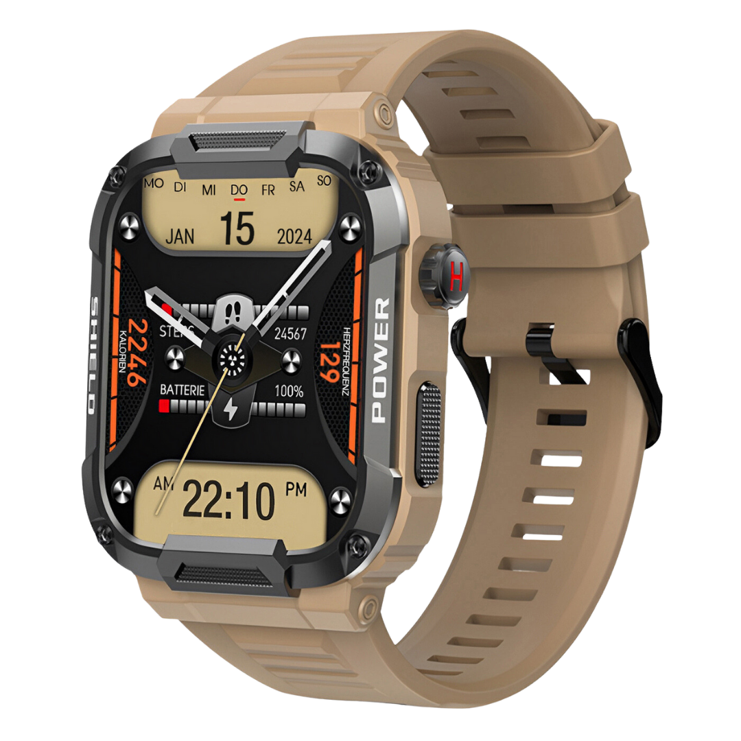 Tristan – Men's Rugged Military Grade Smartwatch