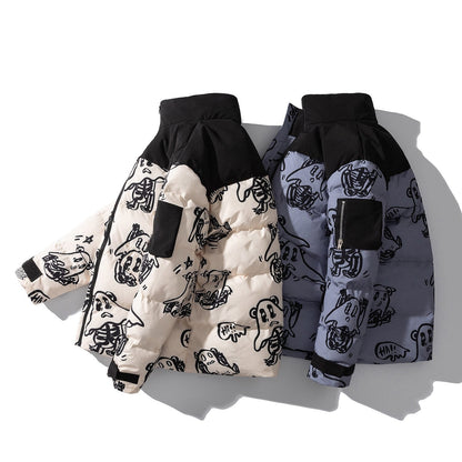 Rhys – Korean Style Loose Bread Jacket for Men
