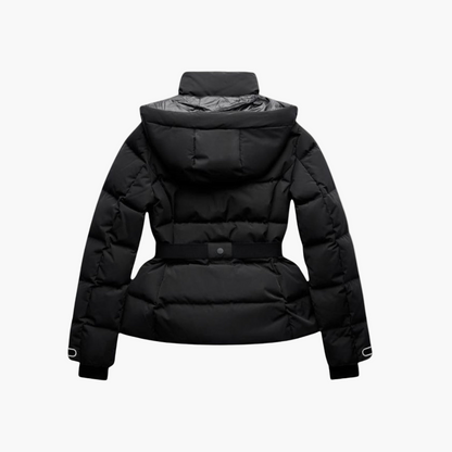 Women's Belted Puffer Jacket for Winter – Stylish Water-Resistant Insulated Outerwear