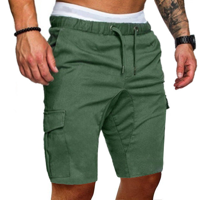 Ben – Tight Elastic Cropped Shorts Pants