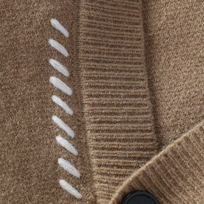 Men's Classic Button-Up Casual Cardigan Sweater – Versatile Everyday Style