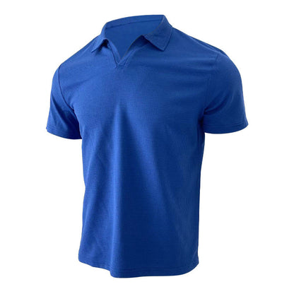 Men's Slim Fit Polo Shirt Short Sleeve Casual Business Top