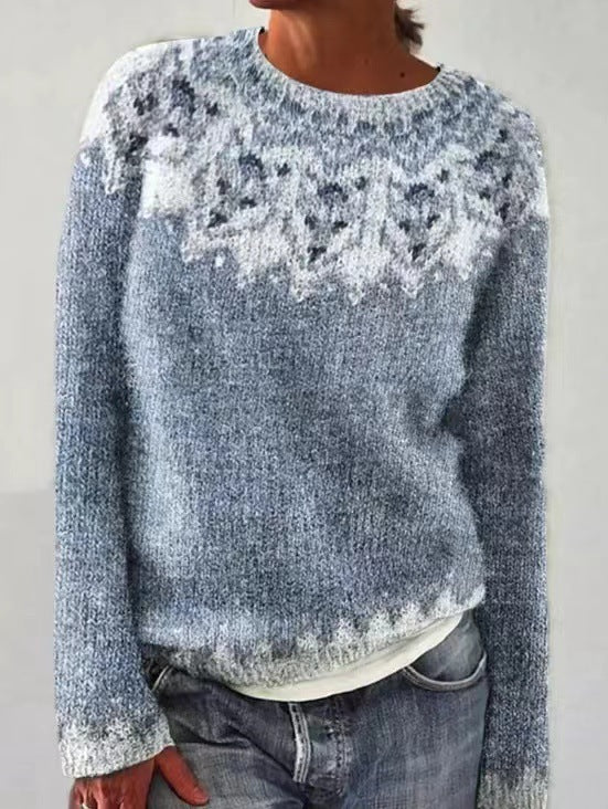 Gabrielle – Multicolor Loose Fashion Pullover Sweater