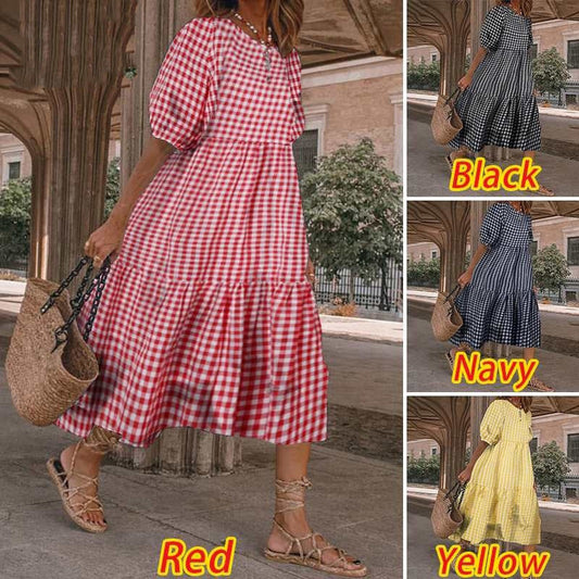 Dawn – Casual Summer Dress with Short Sleeves
