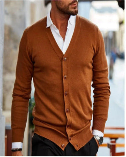 Cameron – Simple Casual Men's Sweater Jacket