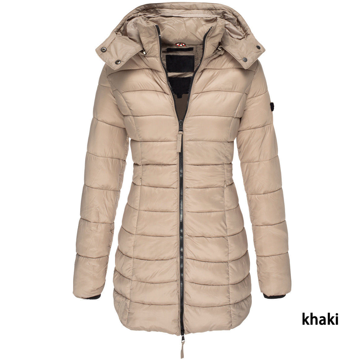 Linda – Mid-length Slim-fit Quilted Jacket