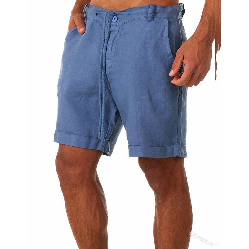 Kevin – Solid Color Lace-up Sweatpants