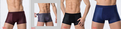 Dominic – Ice Silk Men's Mesh Boxer Underwear