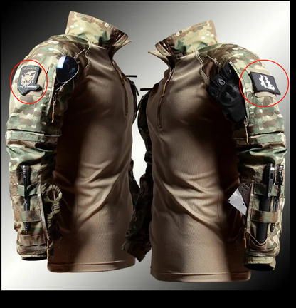 Men's Tactical Combat Suit Set – Military Style Uniform for Outdoor and Utility Use