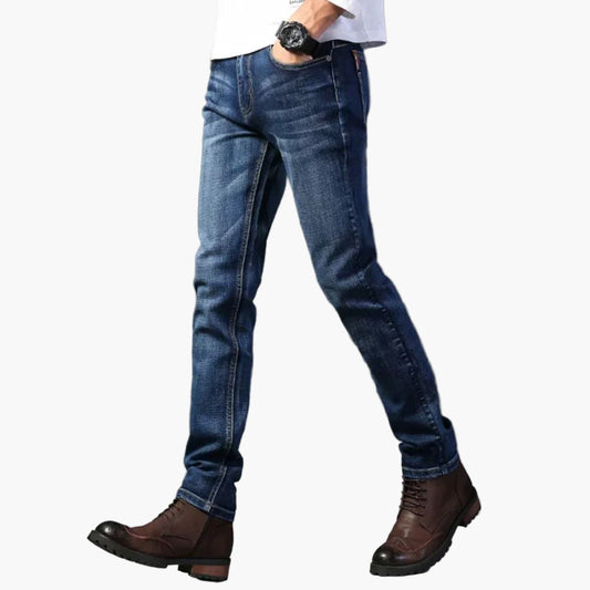 Men's Slim Fit Stretch Casual Jeans – Classic Traveler Style