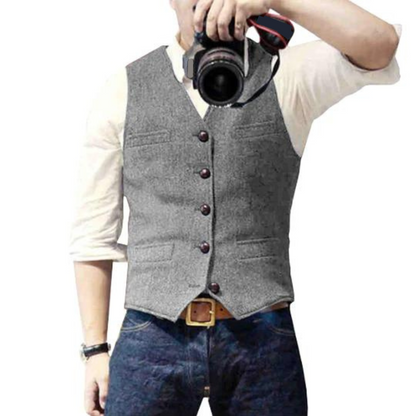 Alfred – Elegant, Sleek, Stylish Vest for Men