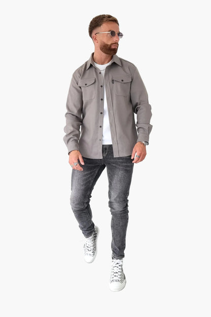 Men's Modern Shirt Jacket for Casual and Everyday Style