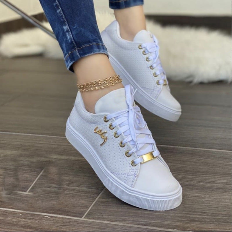 Catherine – Breathable Lace-up Sneakers