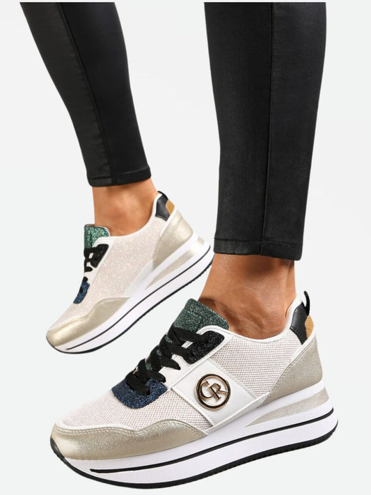 Laura – Women's Timeless Sporty Sneakers with Cushioned Sole