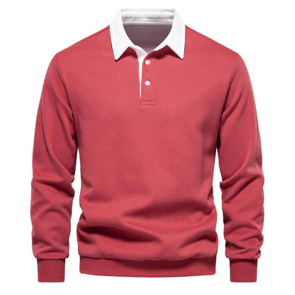 Langarm Polo Shirt