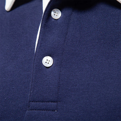 Langarm Polo Shirt