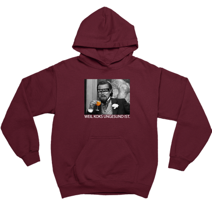 Oliver – Unisex Relaxed Fit Graphic Hoodie with Aperol Humor Print