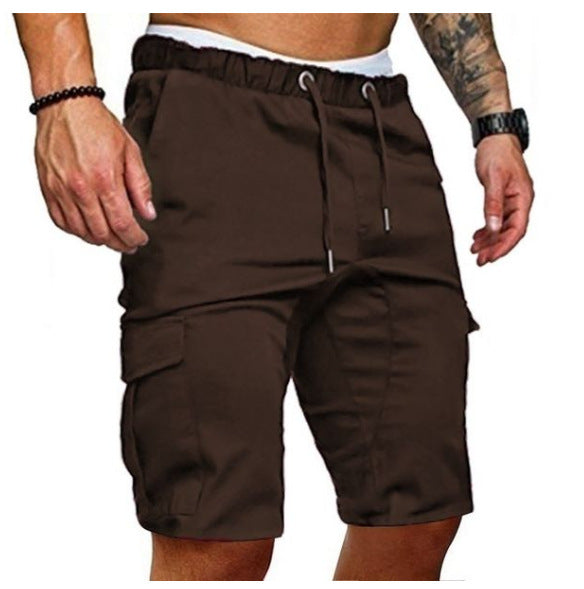 Ben – Tight Elastic Cropped Shorts Pants