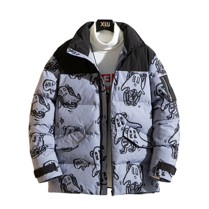 Rhys – Korean Style Loose Bread Jacket for Men