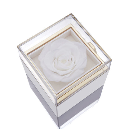 Mandy – Eternal Rose Box with Engraved Necklace