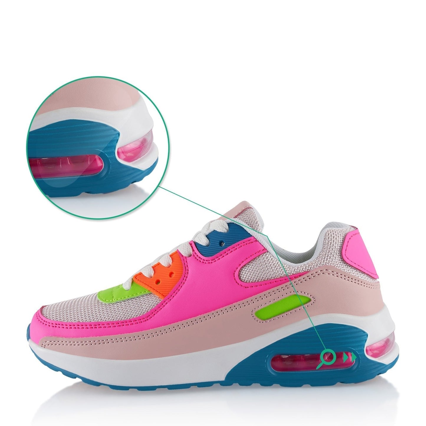 Rebecca – Women's Vibrant Air-Cushioned Sneakers