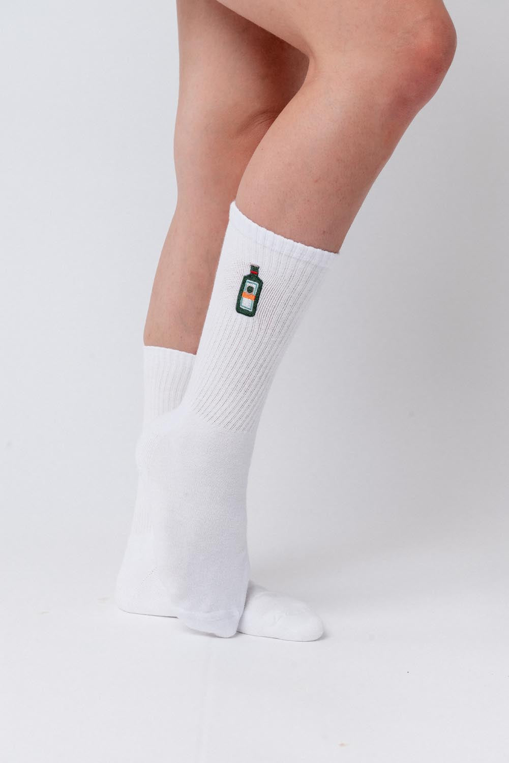 Gregory – Men's Embroidered Organic Cotton Socks