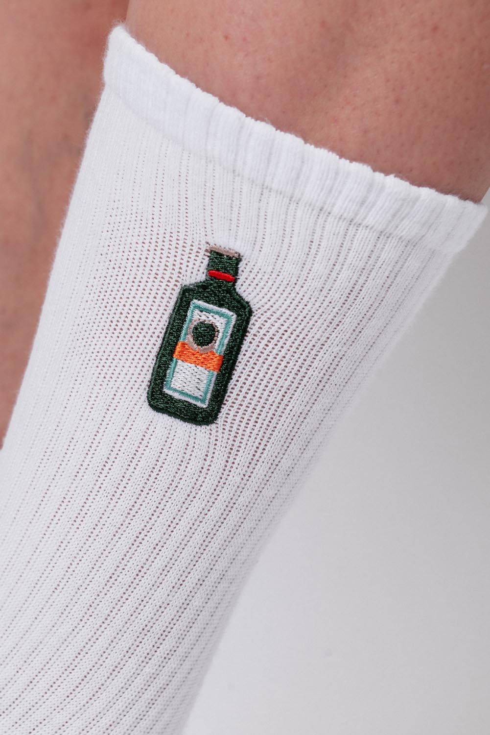 Gregory – Men's Embroidered Organic Cotton Socks