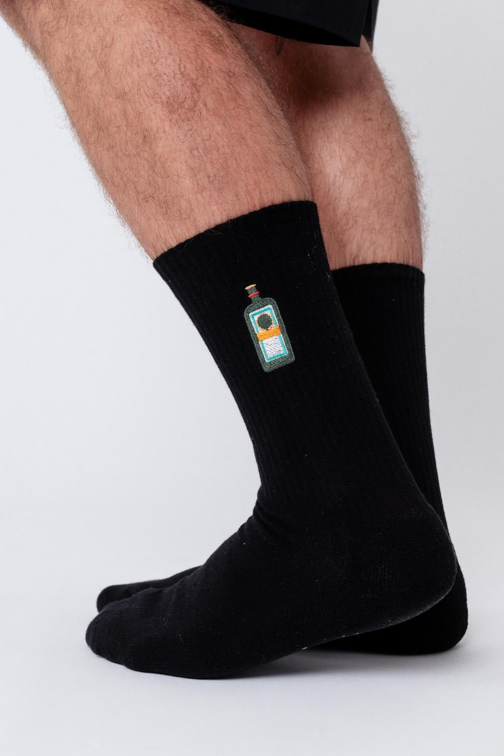 Gregory – Men's Embroidered Organic Cotton Socks