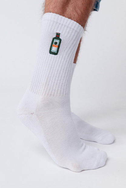 Gregory – Men's Embroidered Organic Cotton Socks