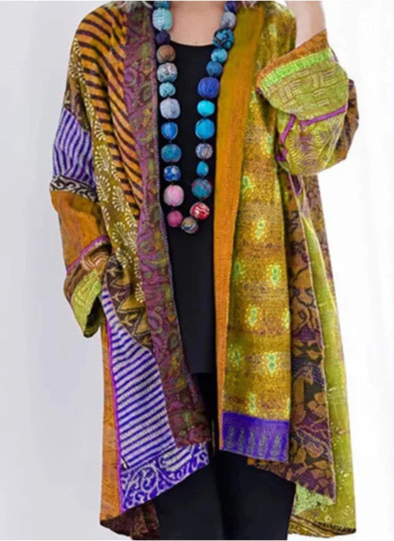 Kathryn – Long Sleeve Printed Jacket