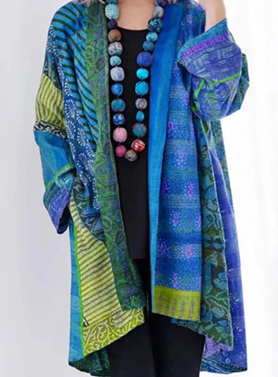 Kathryn – Long Sleeve Printed Jacket