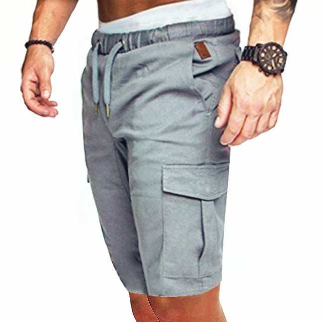 Ben – Tight Elastic Cropped Shorts Pants