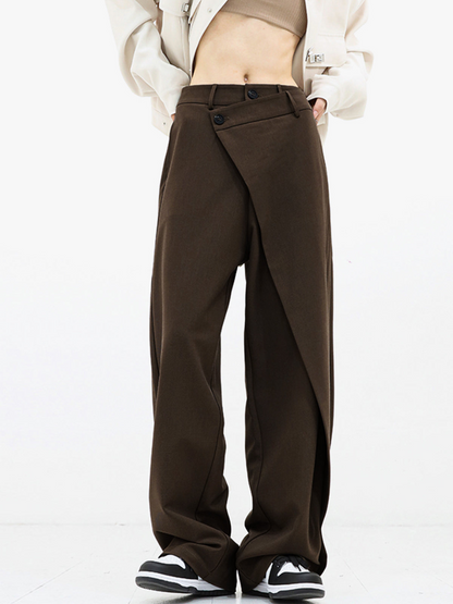 Christina – Women's Asymmetric Baggy Pants