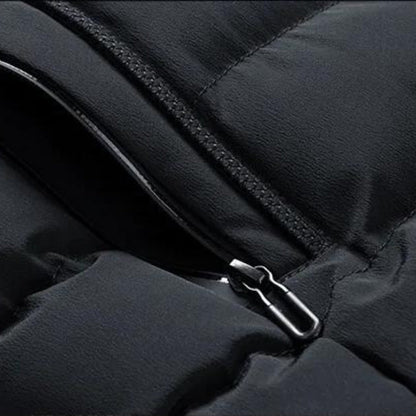 Men's Thermal Puffer Vest with Hood – Modern Outdoor Casual Style