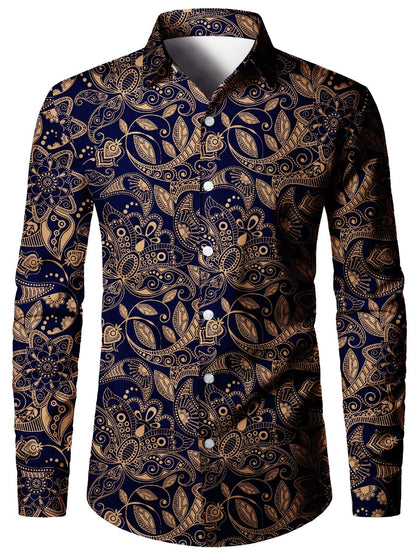 Reginald – Men's 3D Digital Printed Slim Cardigan