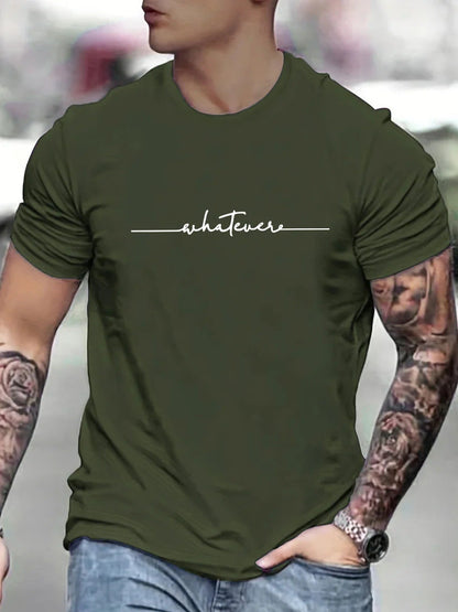 Rodney – Plus Size Funny Printed Casual Round Neck T-shirt