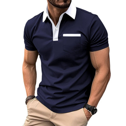 Eddie – Slim Fit Short Sleeve Polo Shirt