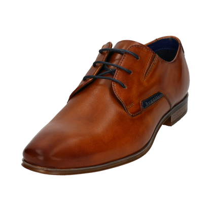 Brian – Men's Lace-Up Cognac Business Dress Shoe