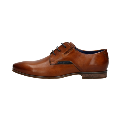 Brian – Men's Lace-Up Cognac Business Dress Shoe