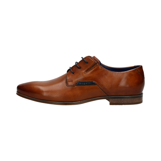 Brian – Men's Lace-Up Cognac Business Dress Shoe