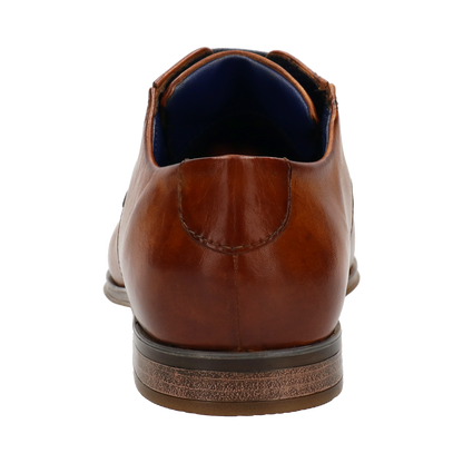 Brian – Men's Lace-Up Cognac Business Dress Shoe