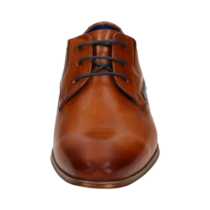 Brian – Men's Lace-Up Cognac Business Dress Shoe