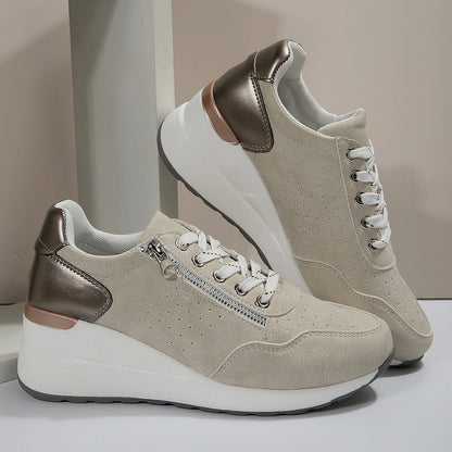 Jade – Cozy Lace-up Sneakers for Women