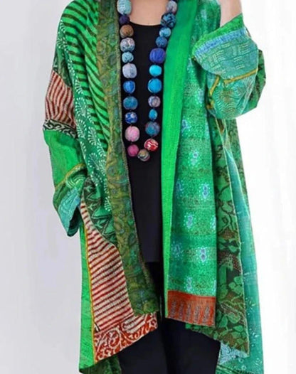 Kathryn – Long Sleeve Printed Jacket