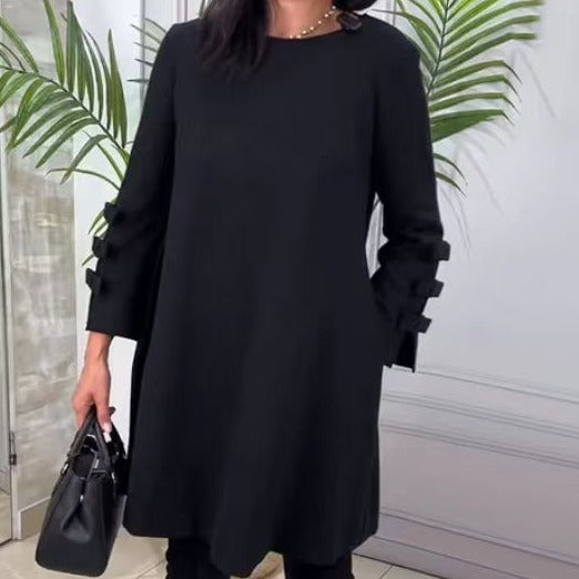 Rachel – Fashionable Half-length Skirt in Village Colors