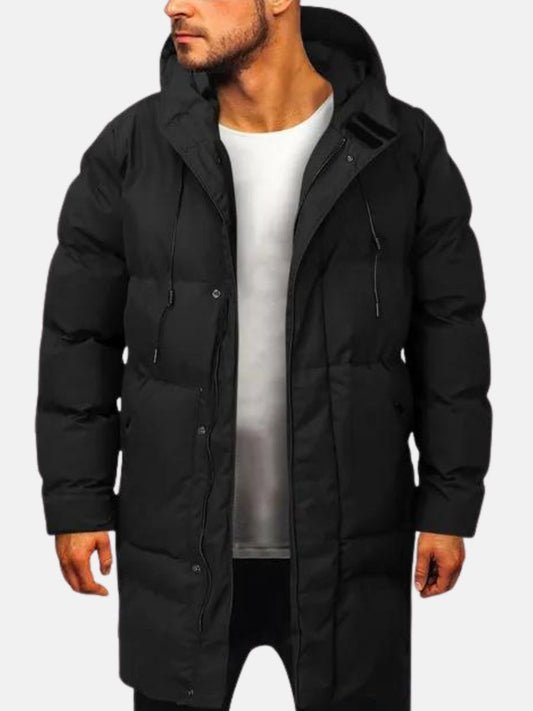 Men's Winter Parka Jacket – Stylish Long Puffer Coat for Outdoor & Casual Wear