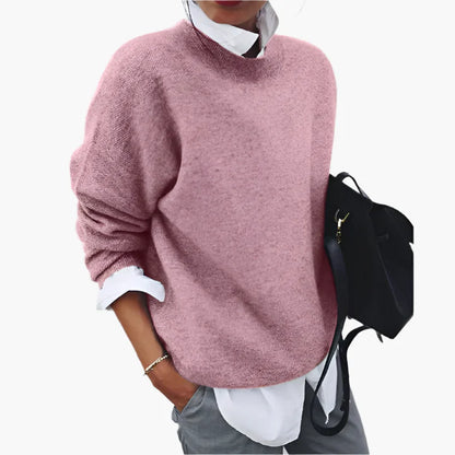 Women's Relaxed Fit Casual Pullover Sweater – Modern Everyday Style