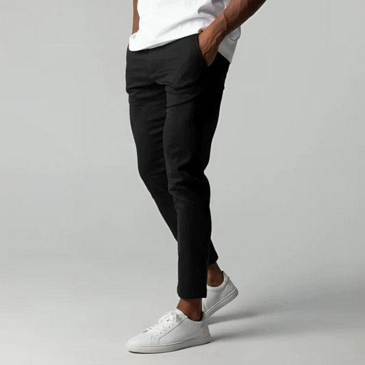 Men's Slim Fit Chino Pants – Versatile Modern Style for Work and Casual Wear